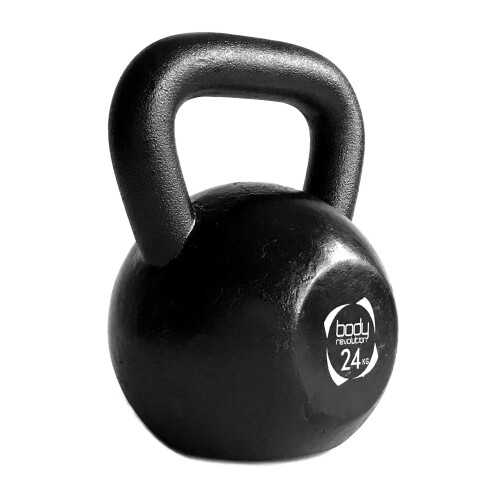 Kettlebell van gietijzer 24 kg 1