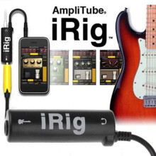 iRig Guitar Interface AmpliTube Converter Adapter