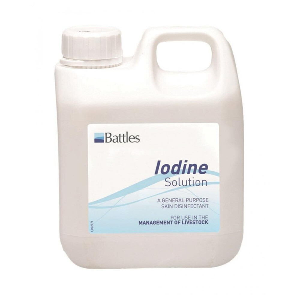 Battles Iodine Solution Liquid Skin Cleanser