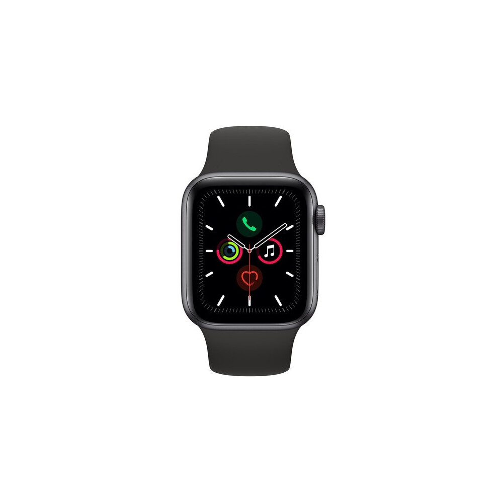 Apple Watch Series 5 40mm GPS+Cellular Black Band Space Grey Aluminium