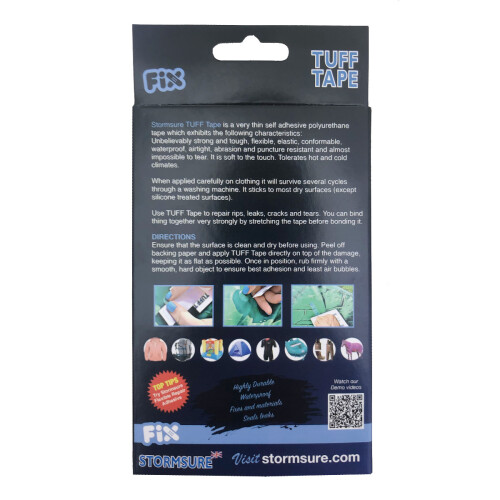 TUFF Tape Self Adhesive Repair Strip 2m 2