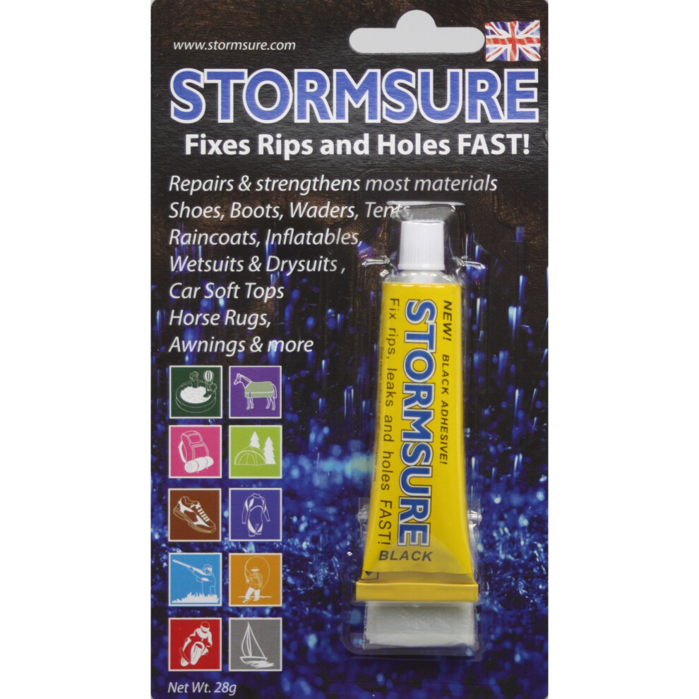 Stormsure Flexible Repair Adhesive 28g Black