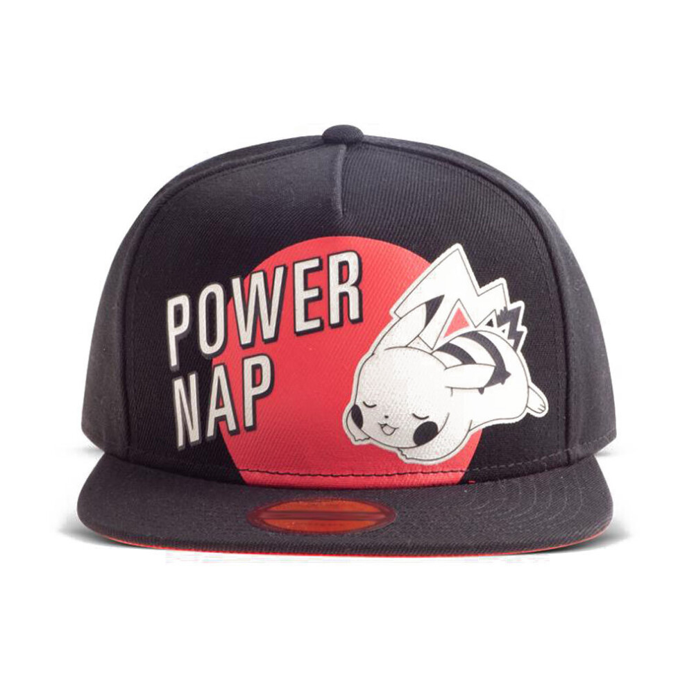 Pokémon Pokemon Power Nap Pikachu Snapback Baseball Cap