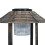 VidaXL vidaXL Decorative Birdbath with Solar Powered LED Lights Plastic Bird Feeder 5