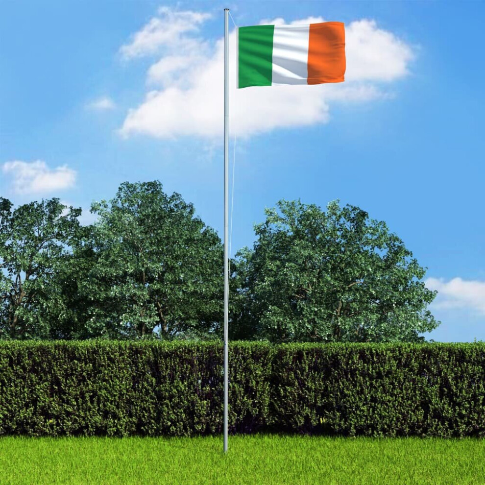 vidaXL Ireland Flag Durable Garden Windsock With Brass Grommets National Flag