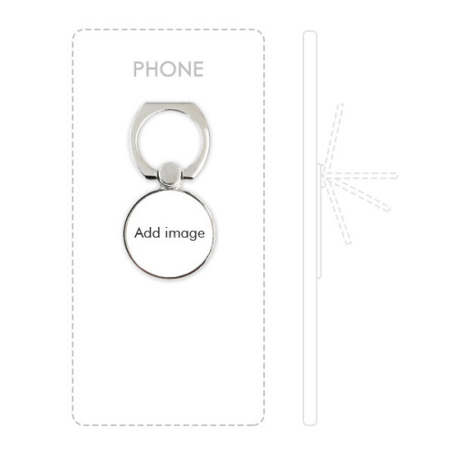 Coffee Quote Phone Ring Stand Holder Adjustable Loop Support 1