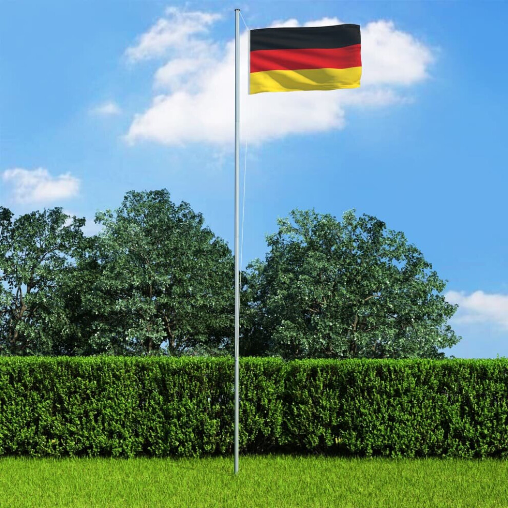 vidaXL Germany Flag Durable Garden Windsock With Brass Grommets National Flag