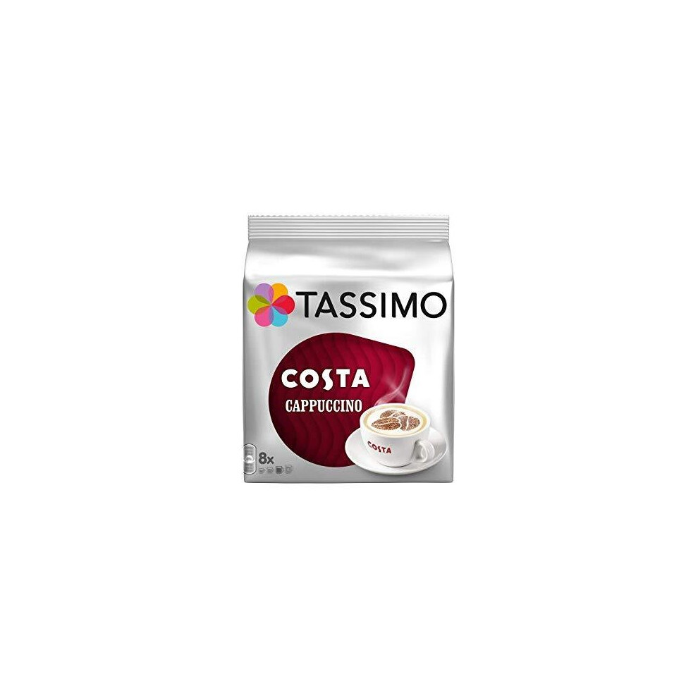 Tassimo Costa Cappuccino X3 Packs Total 48 T Discs Capsules