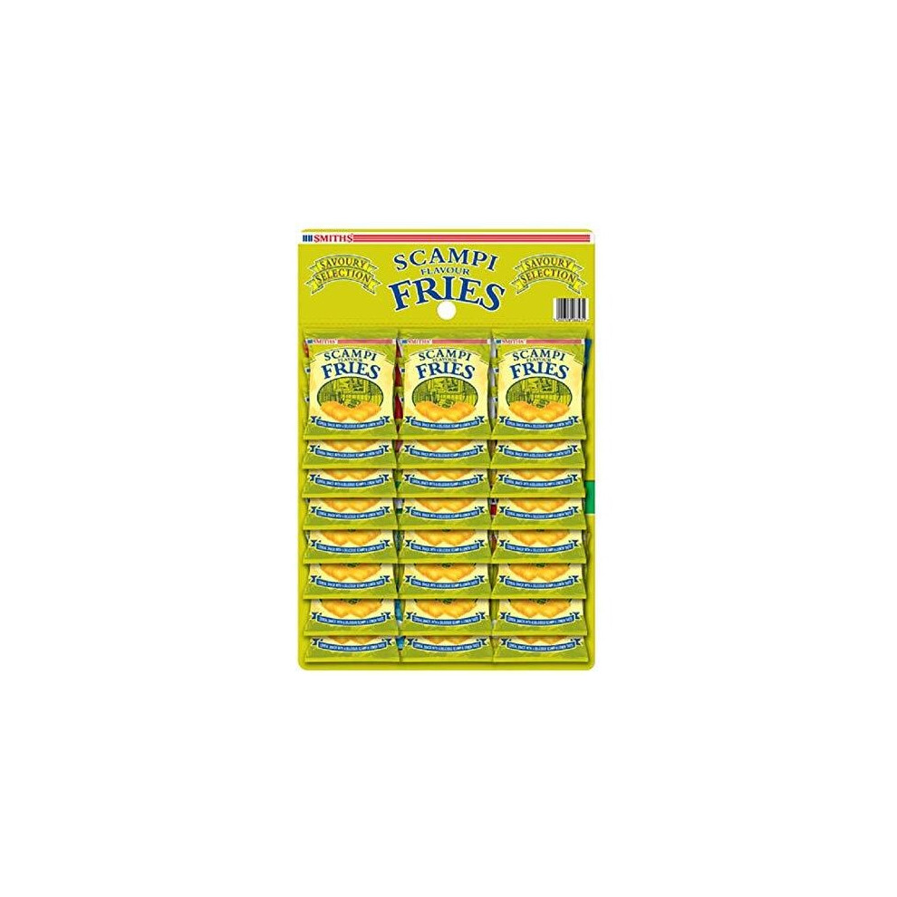 Smyths Savoury Selection Scampi Fries 27 G (Pack Of 24)