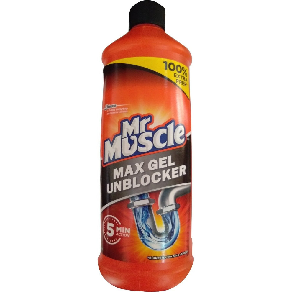 Mr Muscle Kitchen and Bathroom Drain Gel