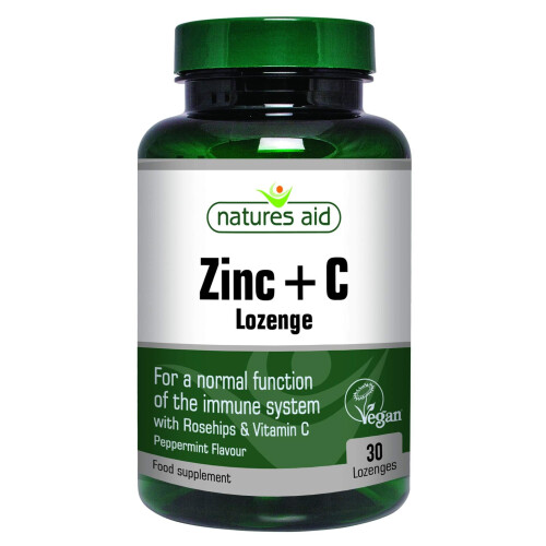Natures Aid Natures Aid Zinc Lozenges (Peppermint) 30 tablet