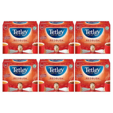 Tetley Redbush 40 Teabags 100 G (pack Of 6, Total 240 Teabags)