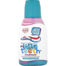 Aquafresh My Big Teeth Mouthwash Child-Friendly Fruity Flavour 6 Years+ (300ml)