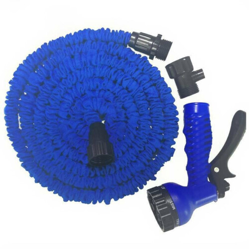 (Blue, 75FT) Expanding Garden Hosepipe