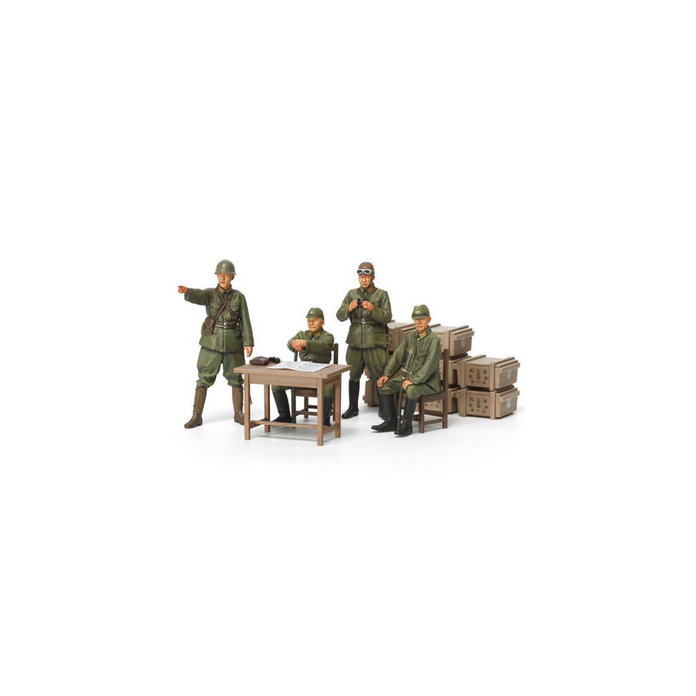 TAMIYA 35341 IJA Japanese Army Officers Set 1:35 Figures Model Kit