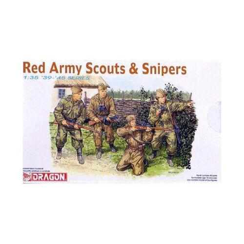 Dragon DRAGON 6068 Red Army Scouts and Snipers 1:35 Figures Model Kit