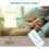 Ranpo Modern Table Desk Lamp USB Remote Control Dimmable LED Night Light 8