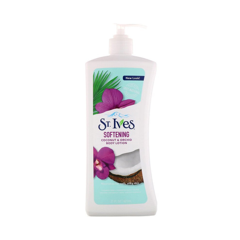 St. Ives, Softening Body Lotion, Coconut & Orchid, 21 fl oz (621 ml)