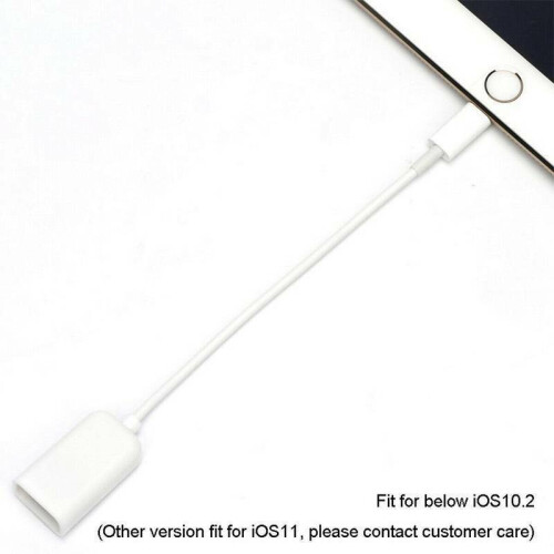 To USB Camera Connector Kit Adapter Cable OTG iPhone iPad 1