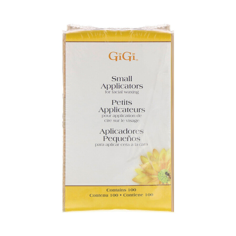Gigi Spa , Small Applicators For Facial Waxing, 100 Small Applicators
