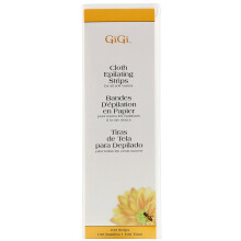 Gigi Spa, Cloth Epilating Strips for Soft Waxes, Large, 100 Strips
