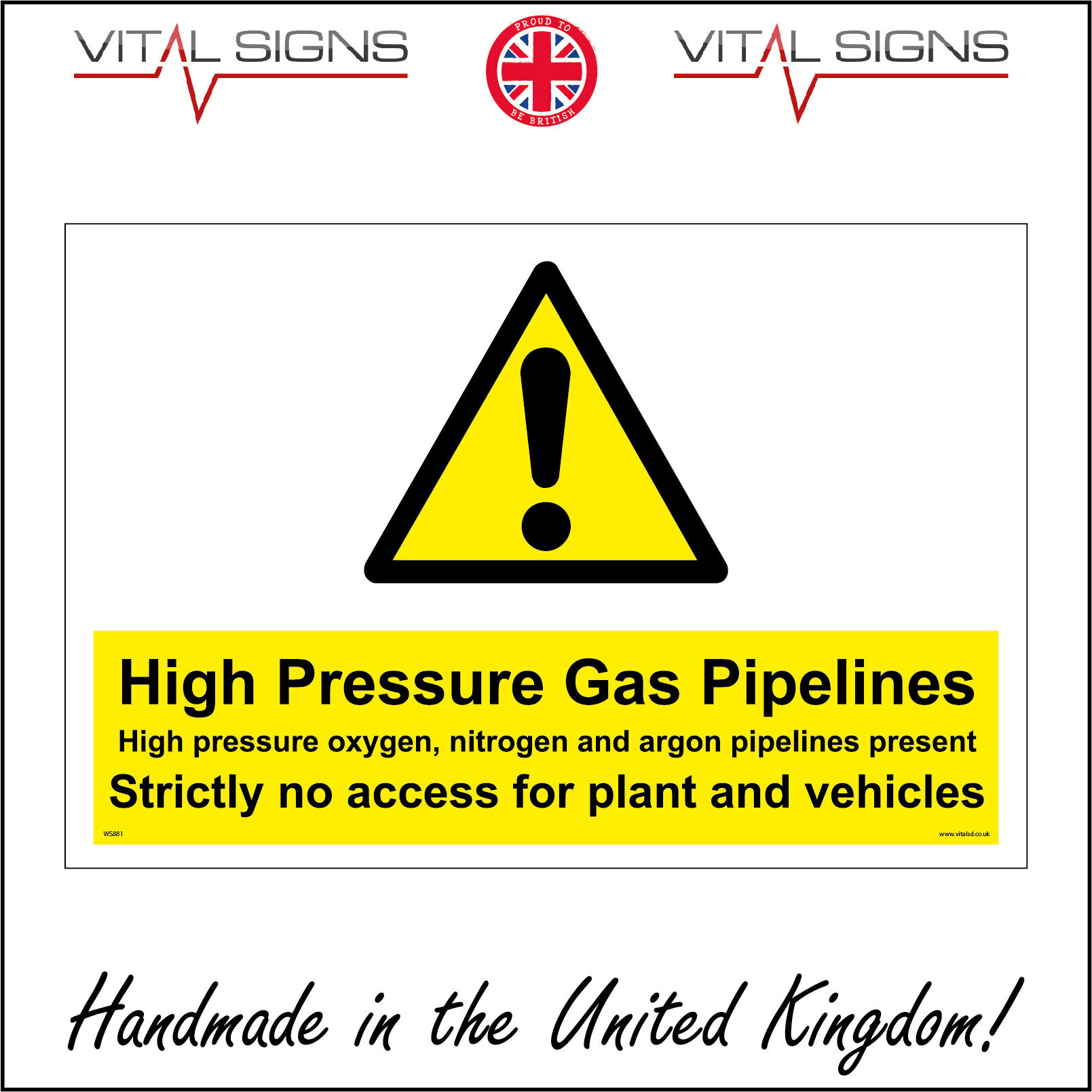 (200 x 150mm - 8 x 6, Magnetic - Vehicle Grade) HIGH PRESSURE GAS ...