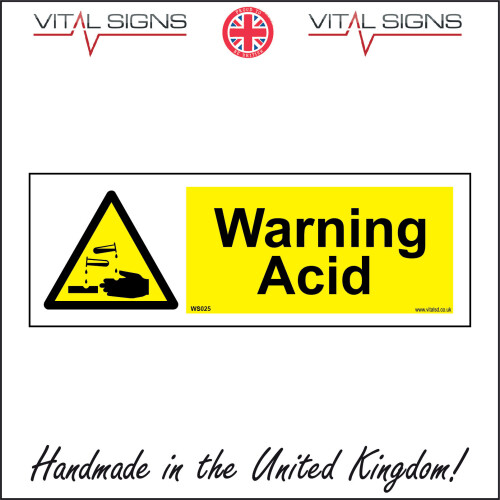 (150 x 50mm - 6 x 2, Sticker / Sav - White Background) WS025 WARNING ...
