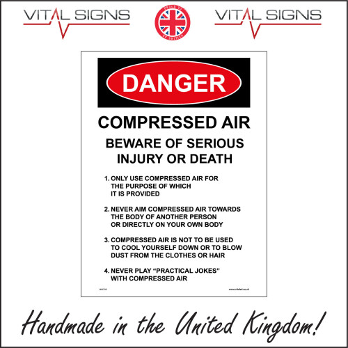 (200 x 300mm - 8 x 12, Sticker / Sav - White Background) DANGER ...