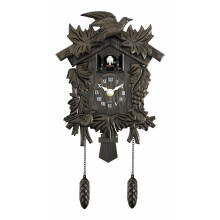 Acctim Cuckoo Clock Hamburg Antique Broze Pendulum Wall Clock