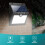 CZHONG-Outdoor Solar Motion Sensor Security Light - 46 LED Lights 5