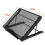Portable Adjustable Cooling Foldable Notebook Laptop Desk Tables Stand 4