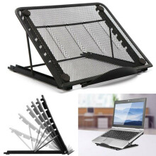 Portable Adjustable Cooling Foldable Notebook Laptop Desk Tables Stand