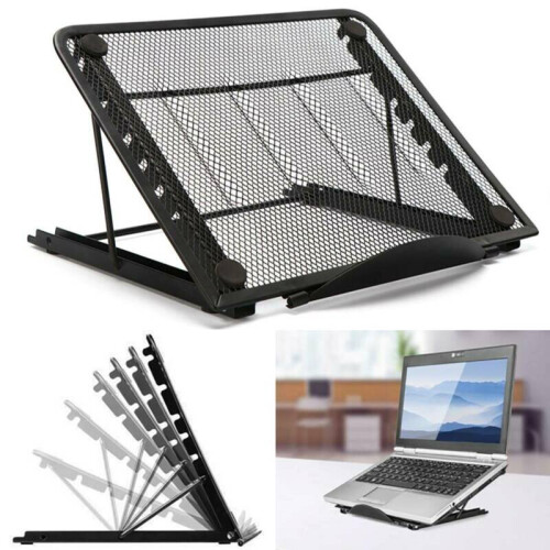 Portable Adjustable Cooling Foldable Notebook Laptop Desk Tables Stand