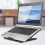 Portable Adjustable Cooling Foldable Notebook Laptop Desk Tables Stand 7