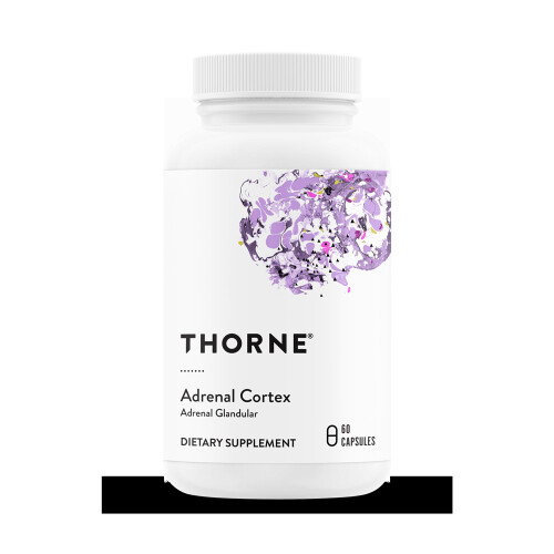 Thorne, Adrenal Cortex, 60 Capsules (50 mg per Capsule)
