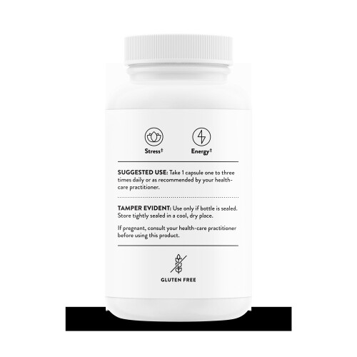 Thorne, Adrenal Cortex, 60 Capsules (50 mg per Capsule) 2