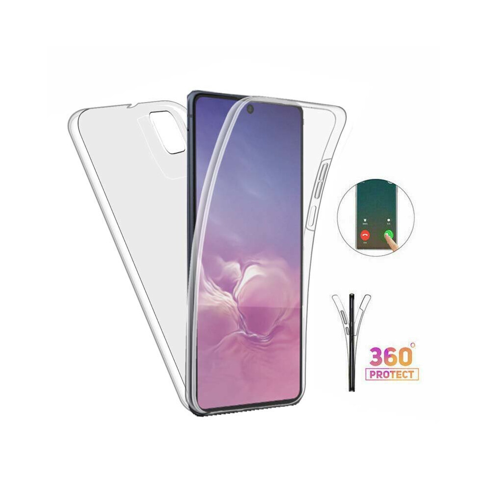 Case For Samsung Galaxy A41 Full 360 Protection Transparent Cover-image-OPC-P5XFB2W-NEW
