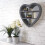 Grey Heart Mirror Shelf 1