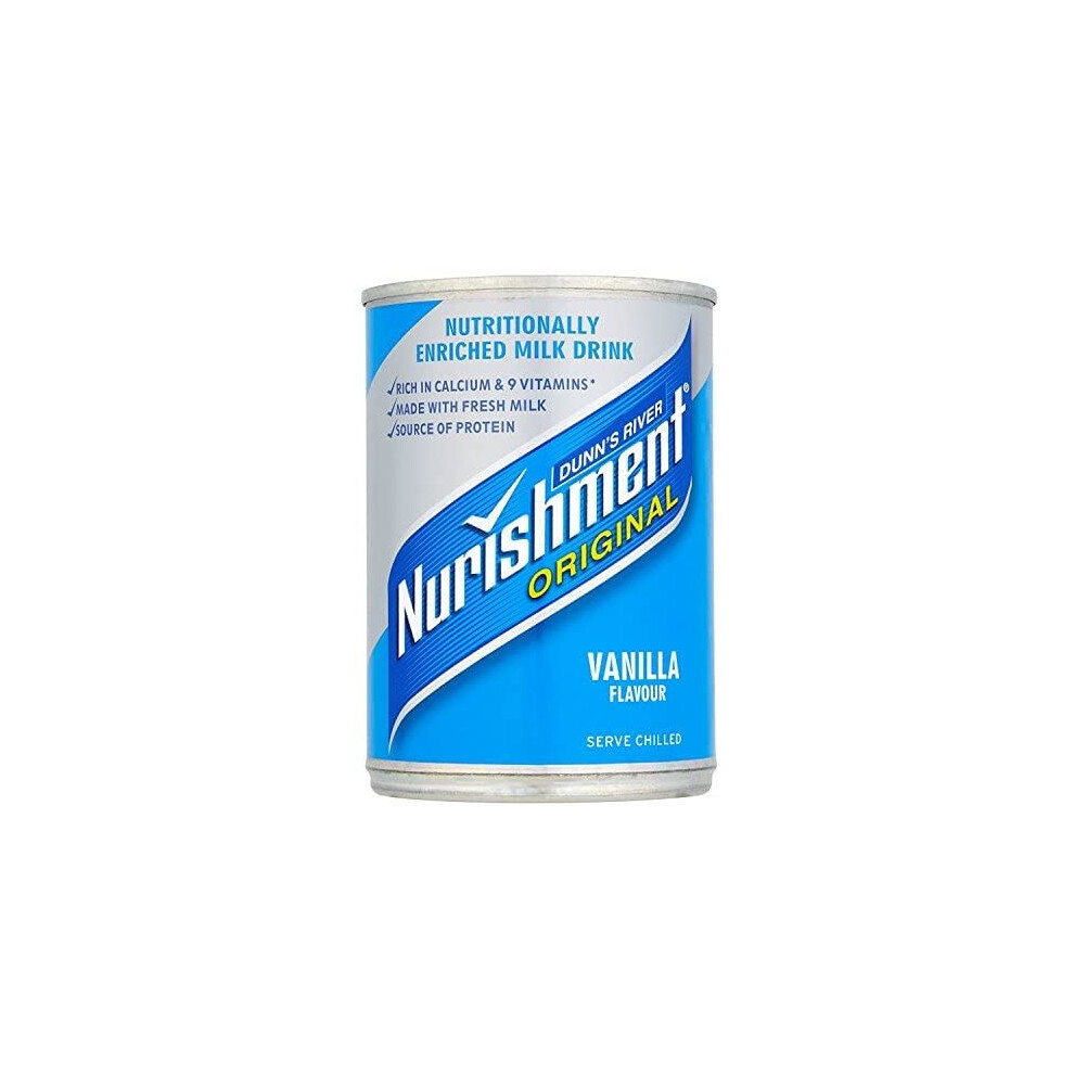 Nurishment Vanilla Flavour Milk Drink 400 g (Pack of 12)