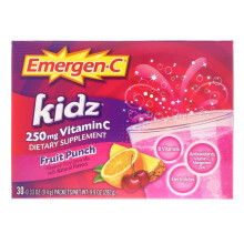 Emergen-C, Kidz, Fruit Punch, 30 Packets, 9.7 oz (276 g)