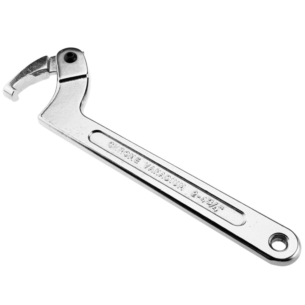 51-121Mm 2-4.3/4"Adjustable Hook Wrench C Spanner Kit Motorcycle Suspension 4894670167752