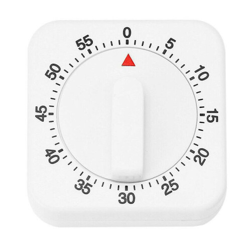 Kitchen Timer 60 Minutes Cooking Ring Mechanical Counter WIND-UP Alarm Clock 1