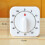 Kitchen Timer 60 Minutes Cooking Ring Mechanical Counter WIND-UP Alarm Clock 6