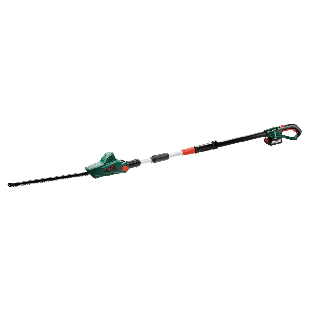 Bosch UniversalHedgePole Cordless 18v Hedge Trimmer 43cm/17in with Battery