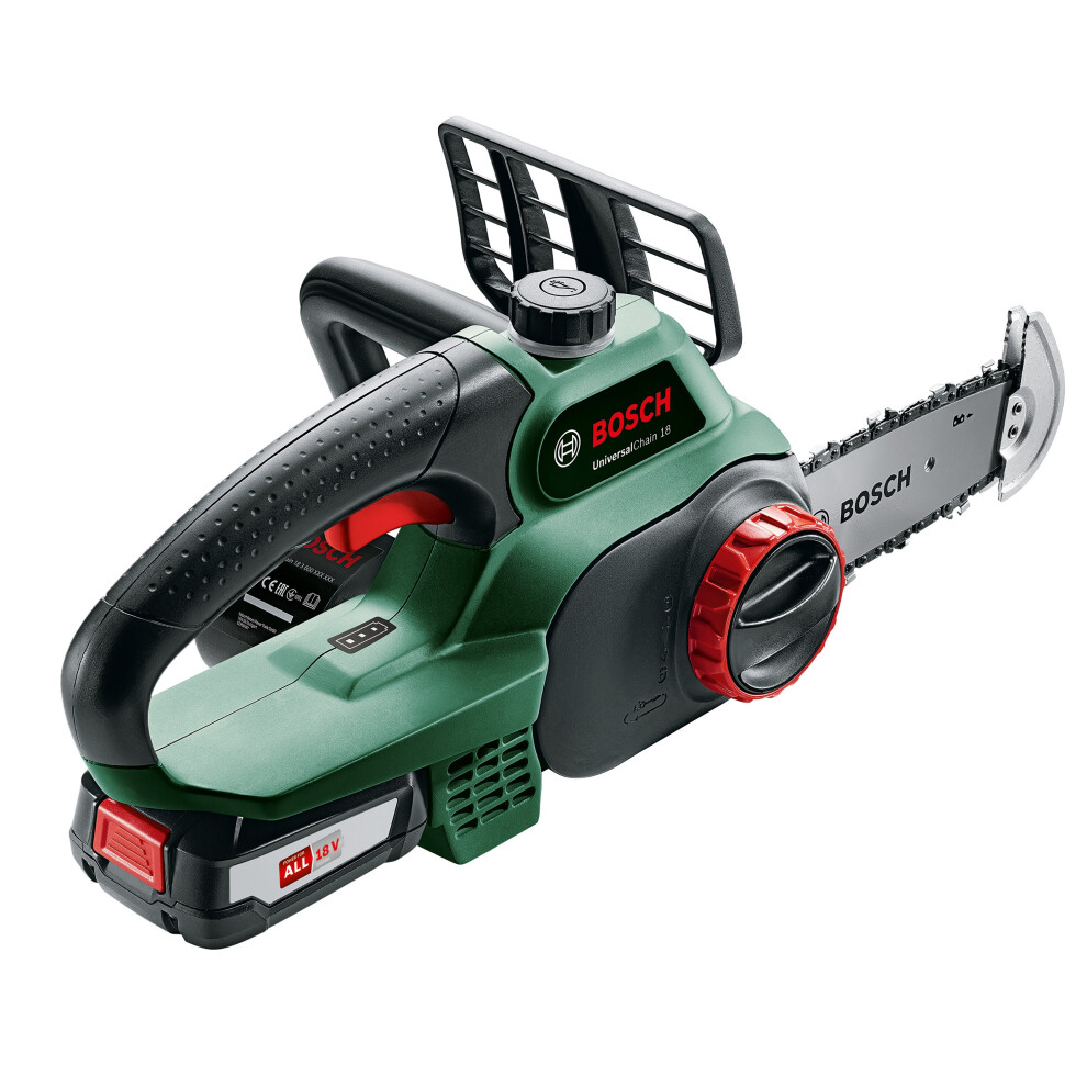Bosch UniversalChain Cordless 18v Chainsaw 20cm/8in with Battery