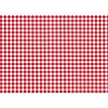Chequered Effect Sticky Back Plastic Fablon Vinyl Durable Self Adhesive Red