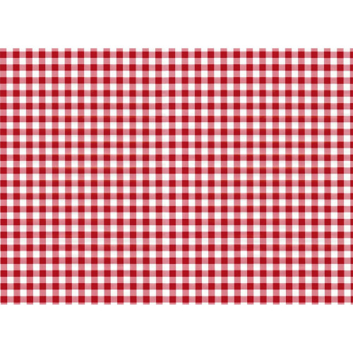 Chequered Effect Sticky Back Plastic Fablon Vinyl Durable Self Adhesive Red
