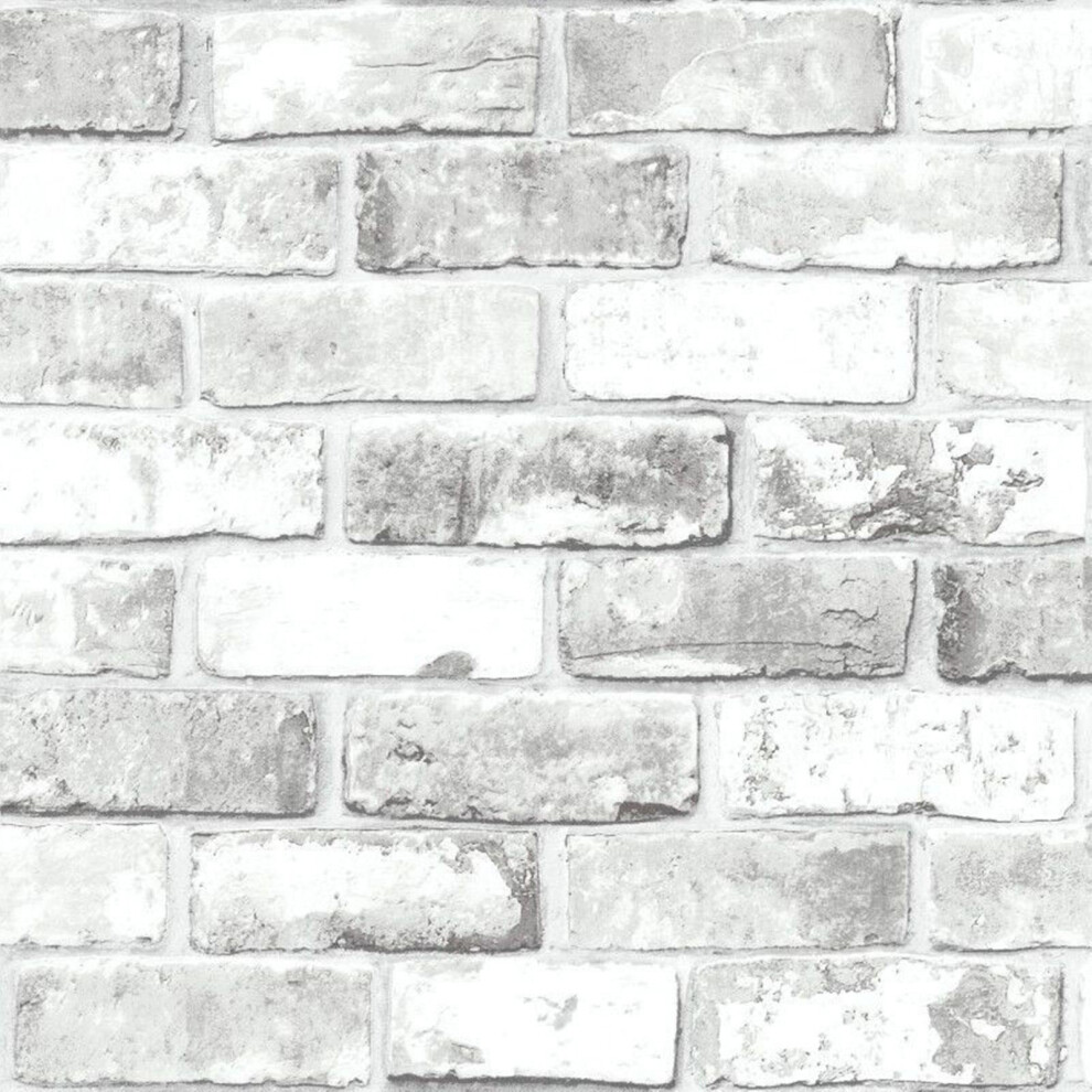 Brick Effect Wallpaper Slate 3D Weathered Stone Realistic Paste The Paper Debona