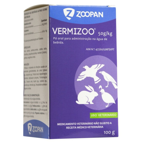 Zoopan Vermizoo Worms Treatment 100g