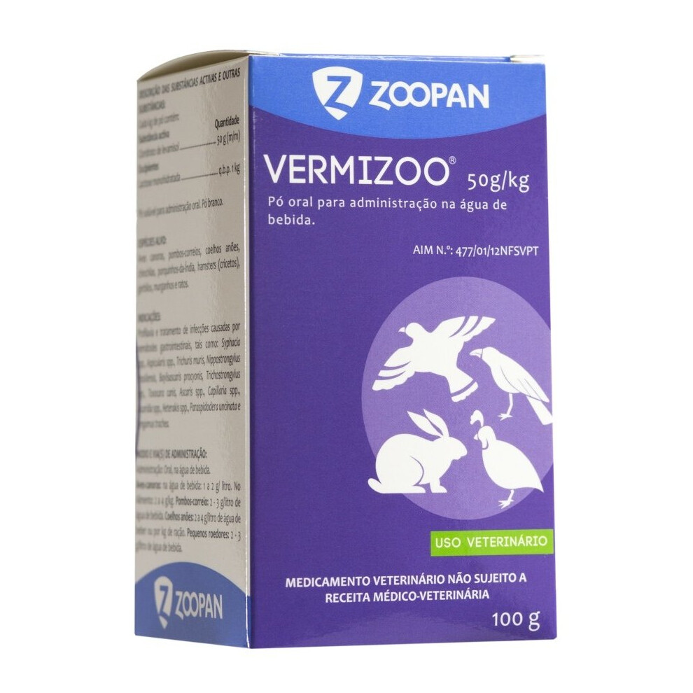 Zoopan Vermizoo Worms Treatment 100g